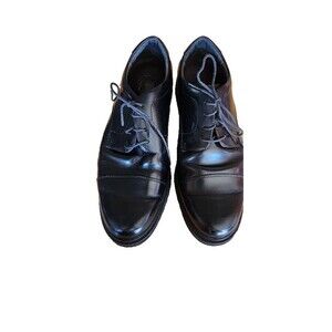 Rockport Hydro-Shield Mens Waterproof Black Dress Shoes With Walkability Sz 10.5